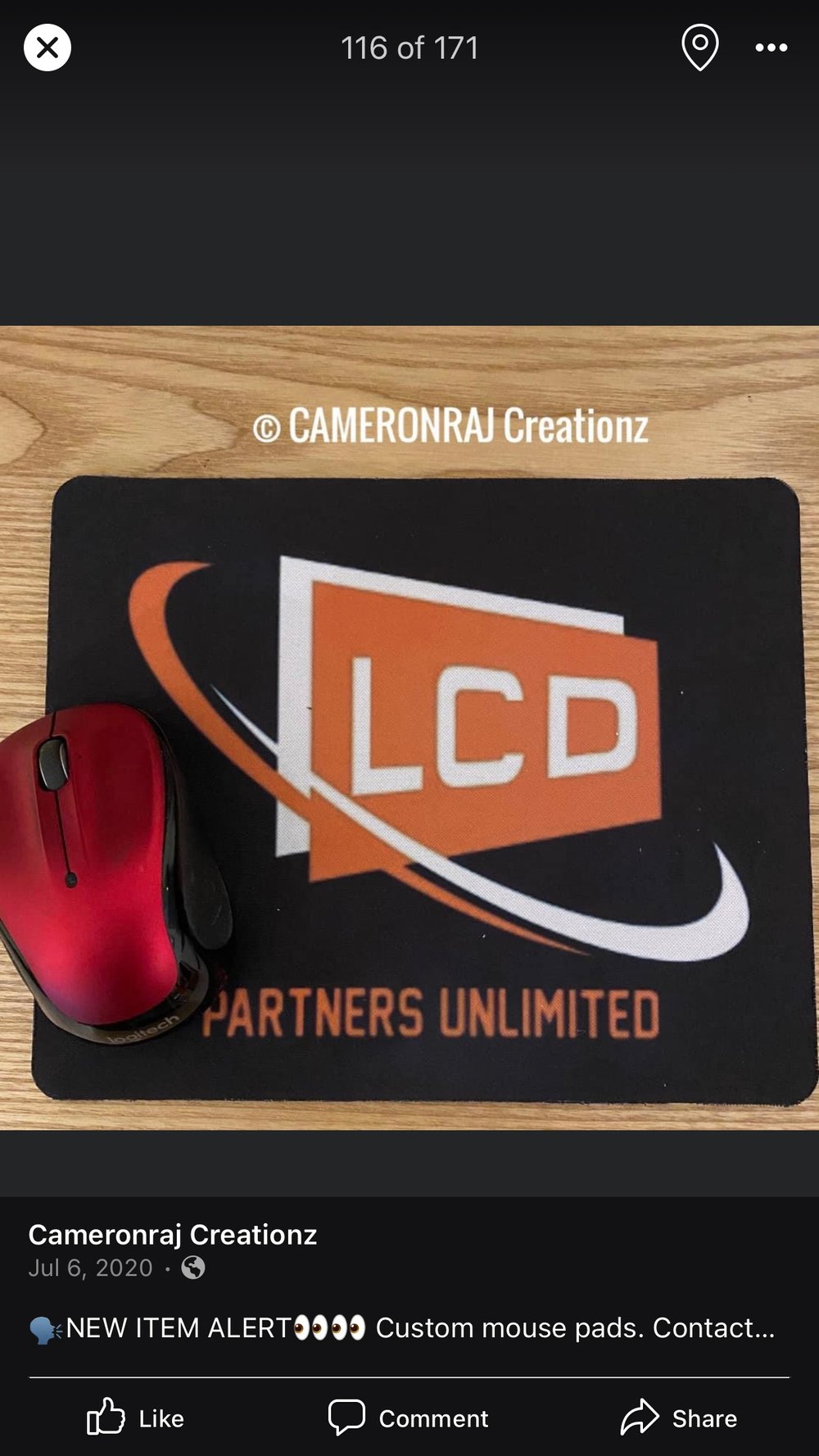 Image of Custom mousepad