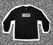 Image of "CURBS Collage" Tee, Long Sleeve, Black