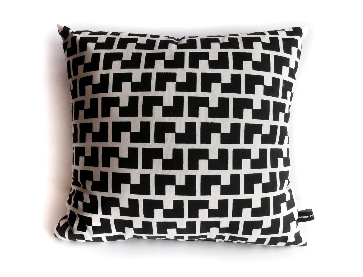 Image of L Design Pillow with Down insurts