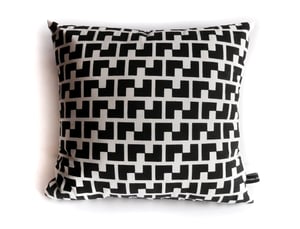 Image of L Design Pillow with Down Inserts