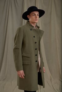 Image 7 of EAST END COAT MOLSKIN - DARK LOVAT £475.00