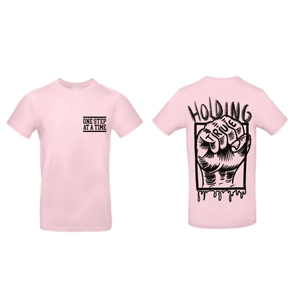 Image of Holding True shirt Orchid Pink 
