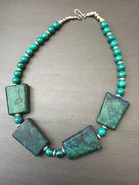Magnesite 16 inch necklace