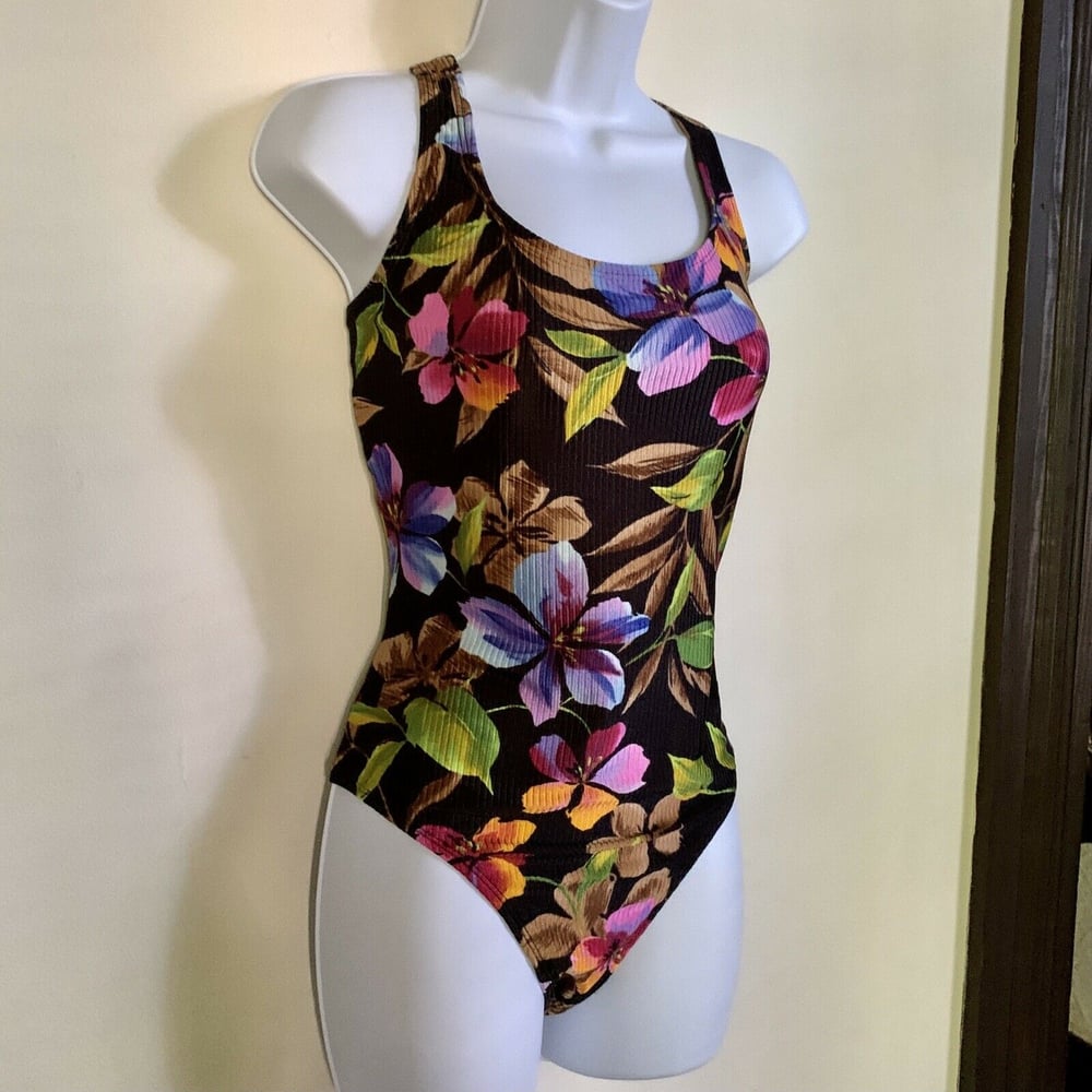 Catalina Floral Bathing Suit XXL