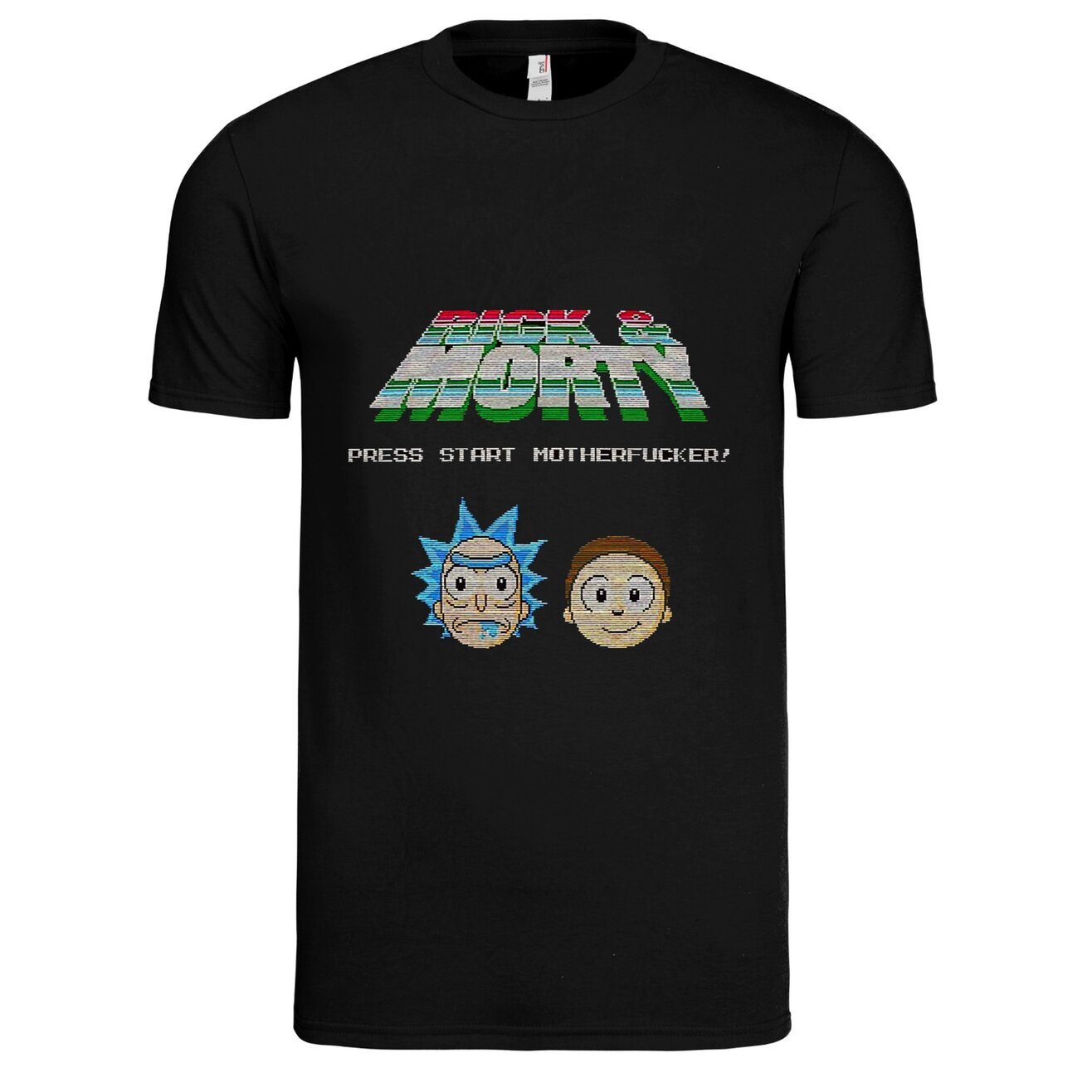 Image of TRICELL215-" VIDEO GAME RICK AND MORTY " T SHIRT