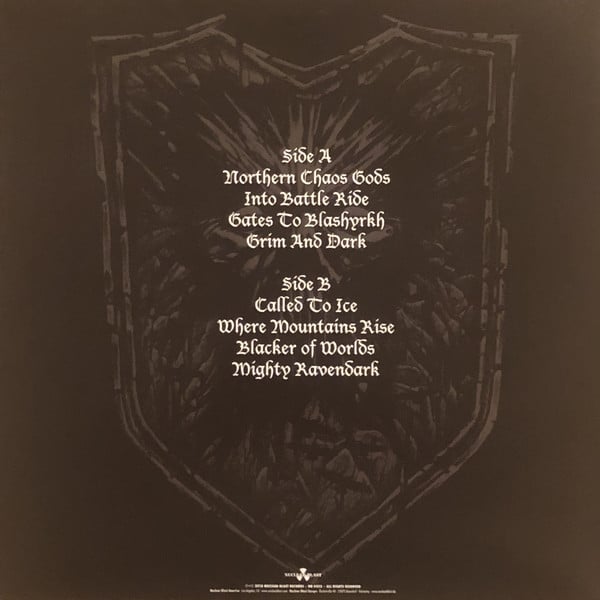 Immortal - Northern Chaos Gods (Black and White Swirl)