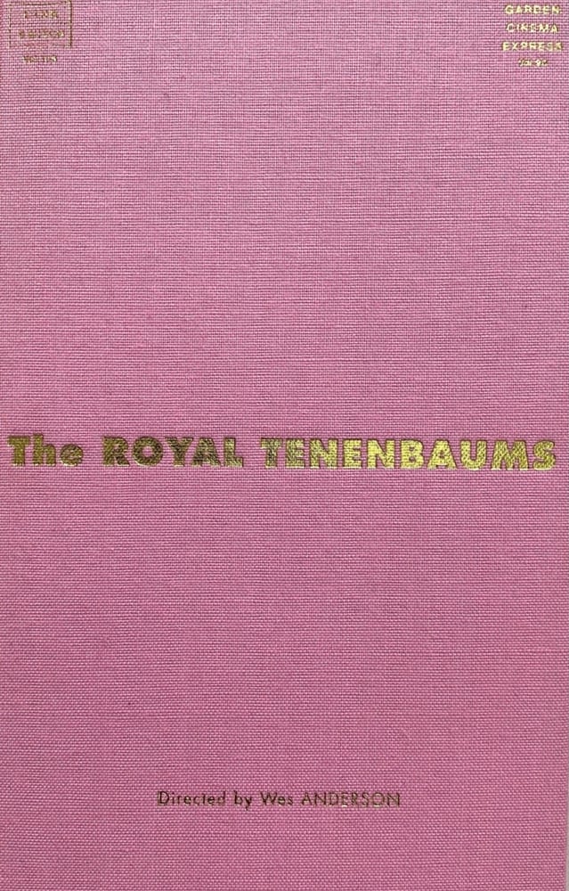 Image of (Wes Anderson) (ウェス•アンダーソン) (Royal Tenenbaums Mini book)