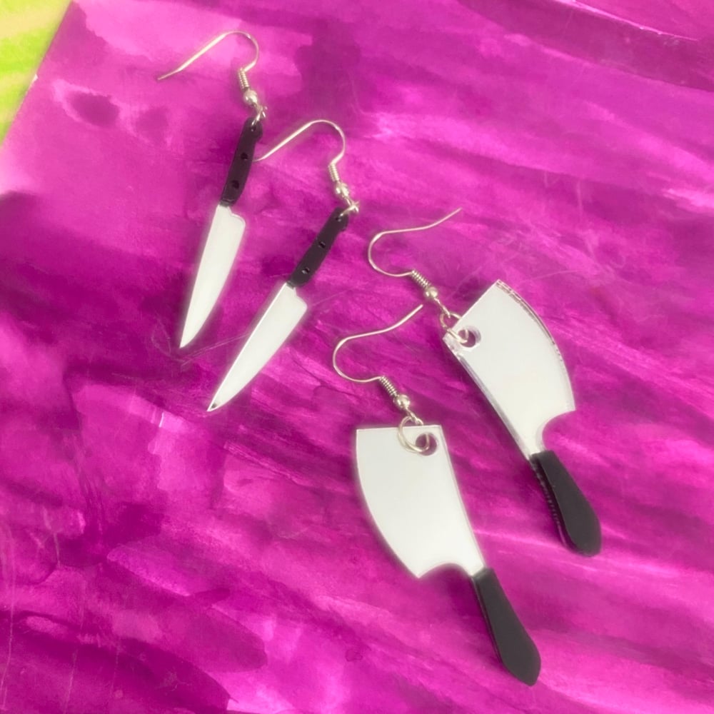 Image of SCREAM QUEEN EARRINGS
