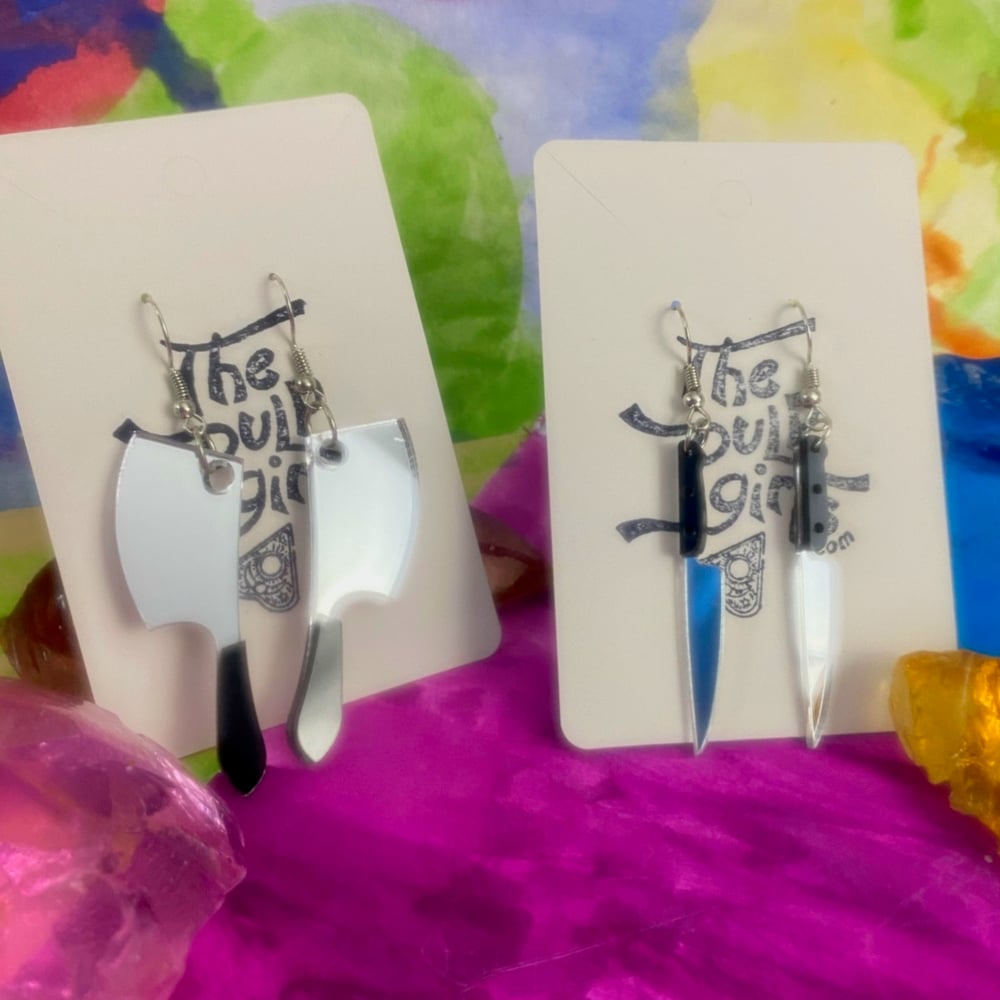 Image of SCREAM QUEEN EARRINGS