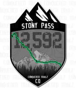 Image of "Stony Pass" Trail Badge