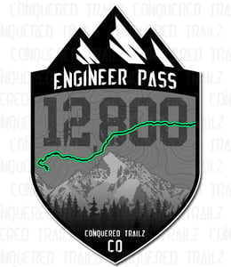 Image of "Engineer Pass" Trail Badge