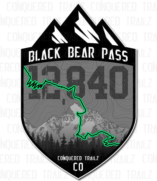 Image of "Black Bear Pass" Trail Badge