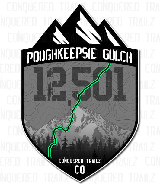 Image of "Poughkeepsie Gulch" Trail Badge
