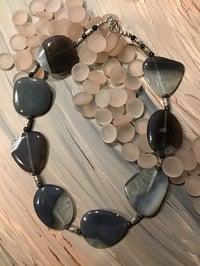 Large Agate 18 inch necklace