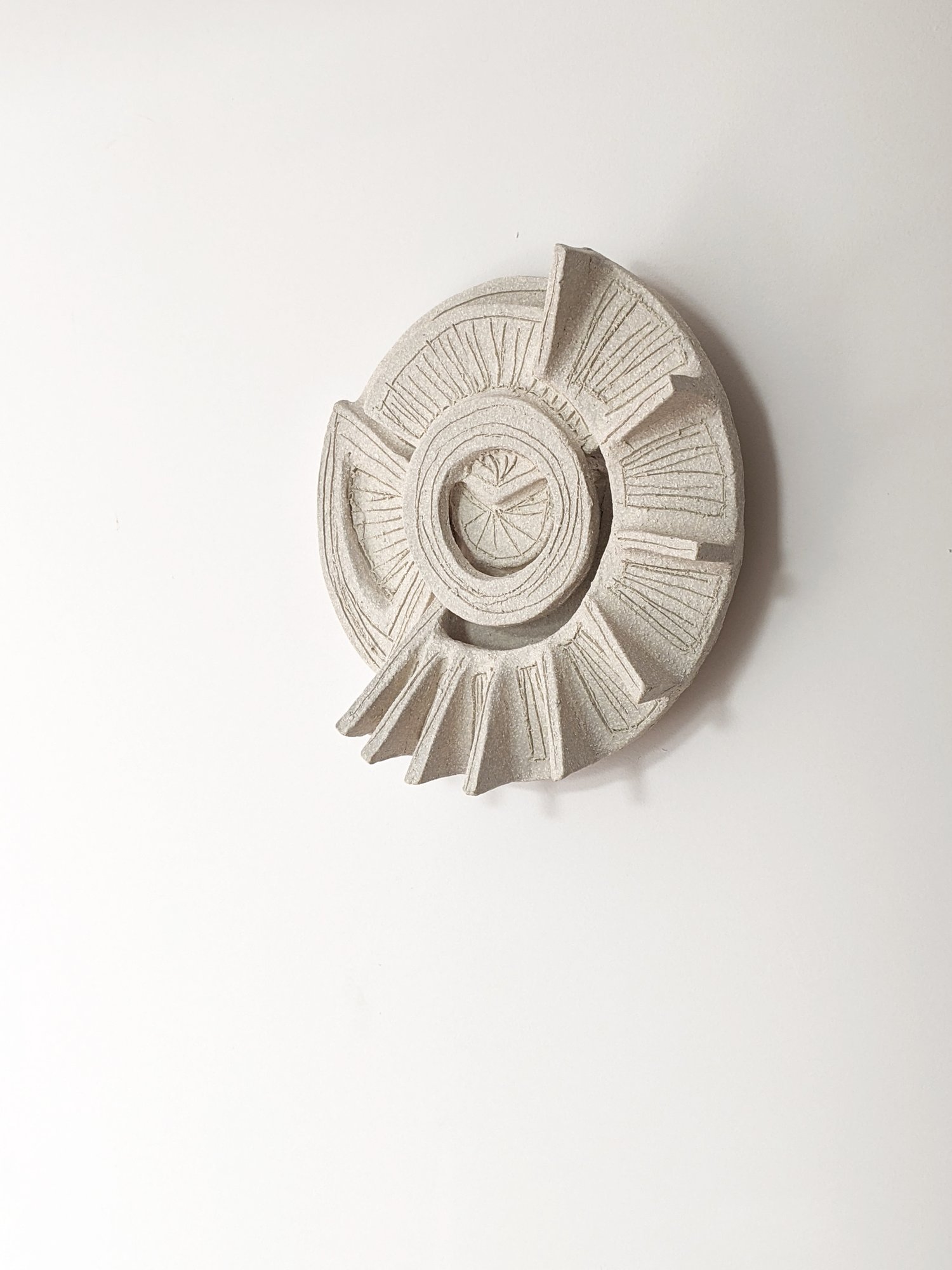 Image of ceramic wall sculpture I