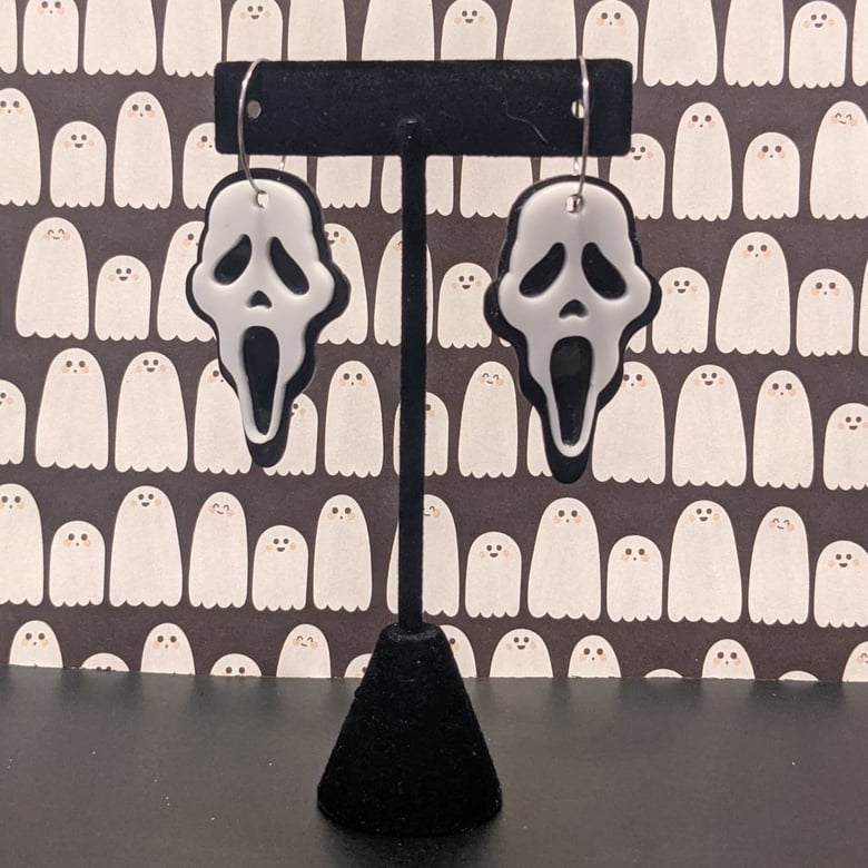 Image of Mr. Ghostface Earrings