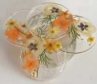 Image 2 of Sunny Flowers Coaster set