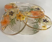 Image 5 of Sunny Flowers Coaster set