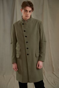 Image 1 of EAST END COAT MOLSKIN - DARK LOVAT £475.00