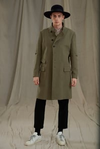 Image 2 of EAST END COAT MOLSKIN - DARK LOVAT £475.00