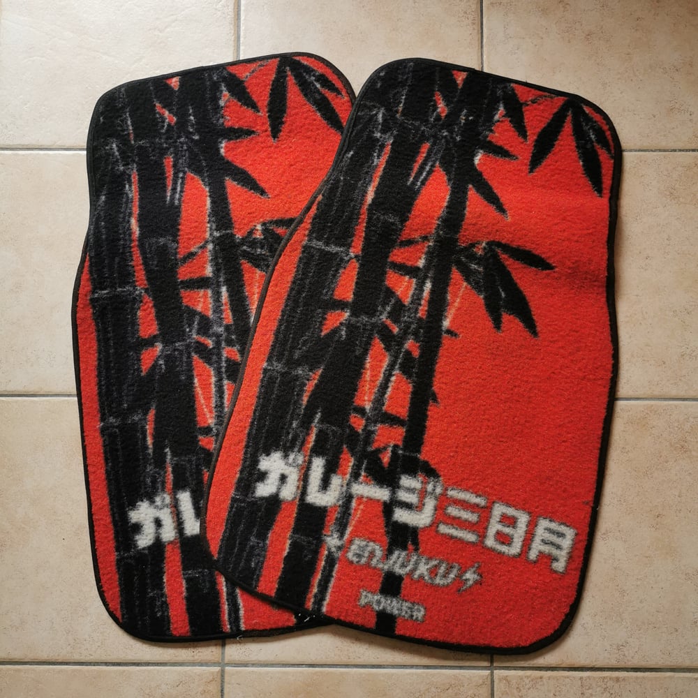 TAPIS UNIVERSEL GARAGE MOON POWER X ENJUKU RACING COLLAB