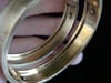 RARE VICTORIAN 15CT TWIN BANGLES TURQUOISE & CORAL SEED PEARL X 2