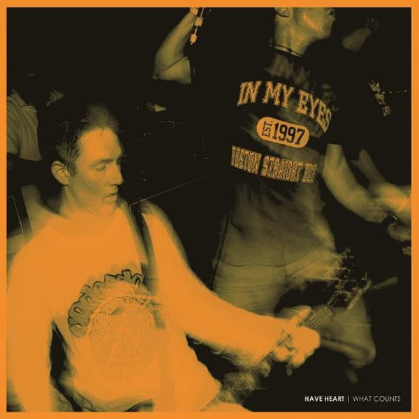 Have Heart - What Counts (USED LP, NM/G+, Orange Clear Vinyl)