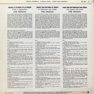 Moğollar - Danses Et Rythmes De La Turquie D'Hier À Aujourd'hui ( Concert Hall - 1971)