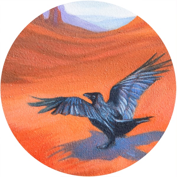 Image of Raven - From Original Oil Painting