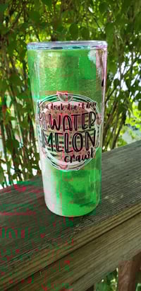 Image 1 of Watermelon Crawl Tumbler
