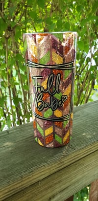 Image 1 of Fall Babe Tangram Tumbler