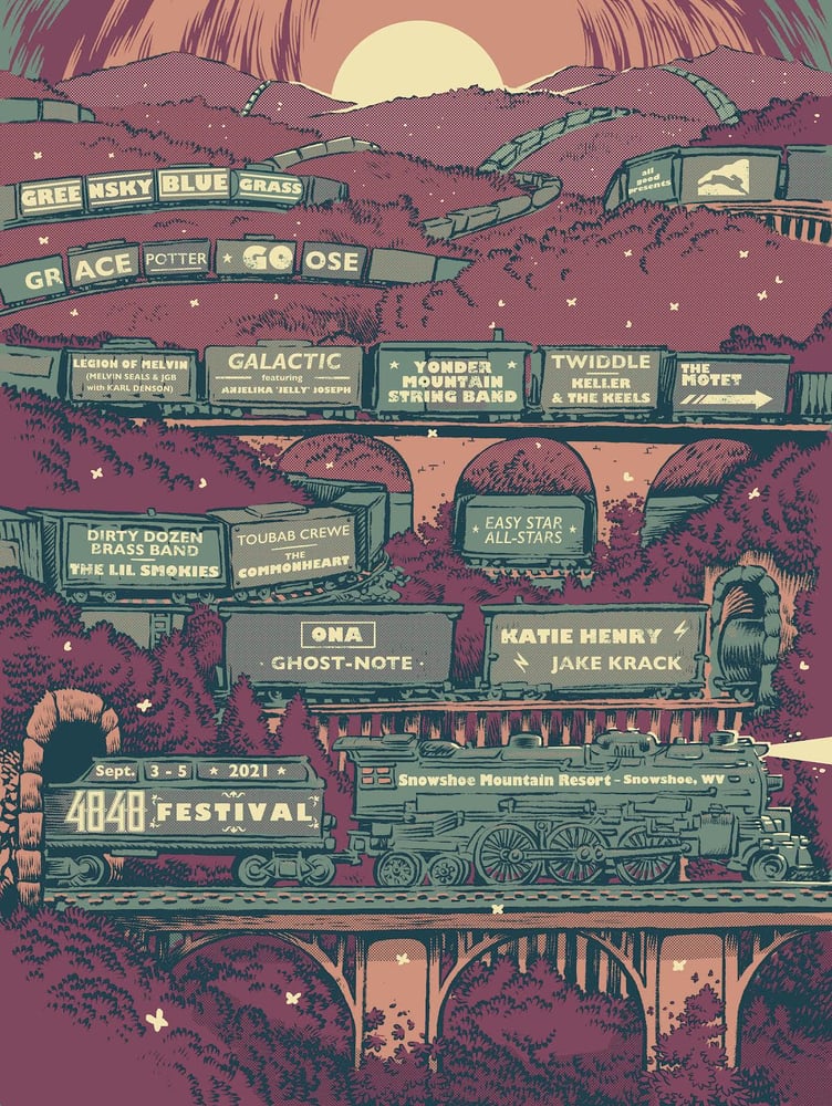 Image of 4848 Festival poster