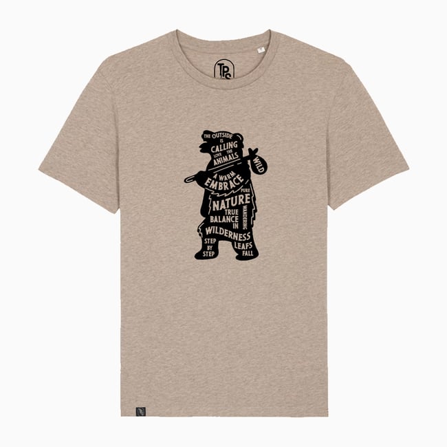 Bear Hiker T-Shirt Organic Cotton