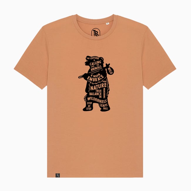 Bear Hiker T-Shirt Organic Cotton