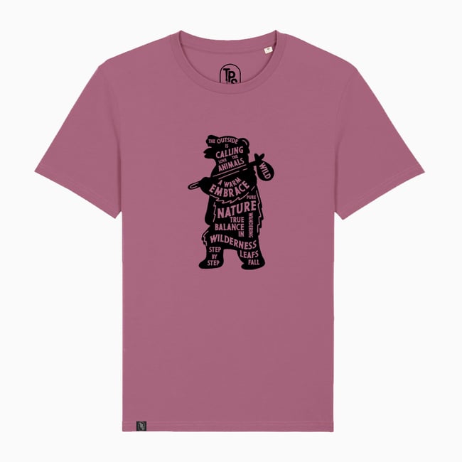 Bear Hiker T-Shirt Organic Cotton