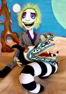 Image 5 of Giant Sandworm ( Beetlejuice inspired ) Art Doll