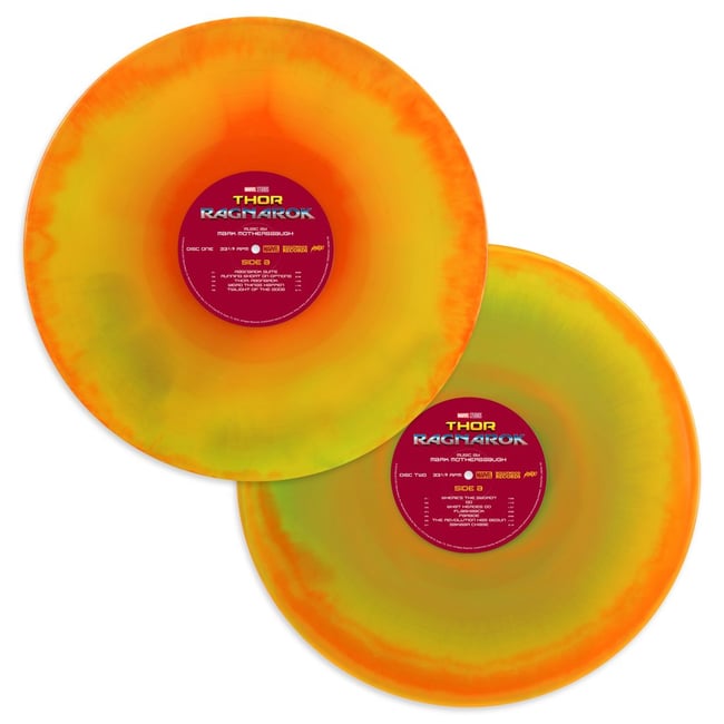 Thor: Ragnarok - 2xLP (Neon Swirl Vinyl)