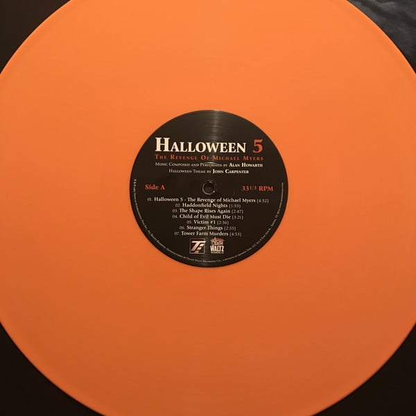 Halloween 5: The Revenge of Michael Myers - Original Soundtrack LP (Orange Vinyl)