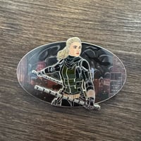 UPPERSIDE: White Widow Pin