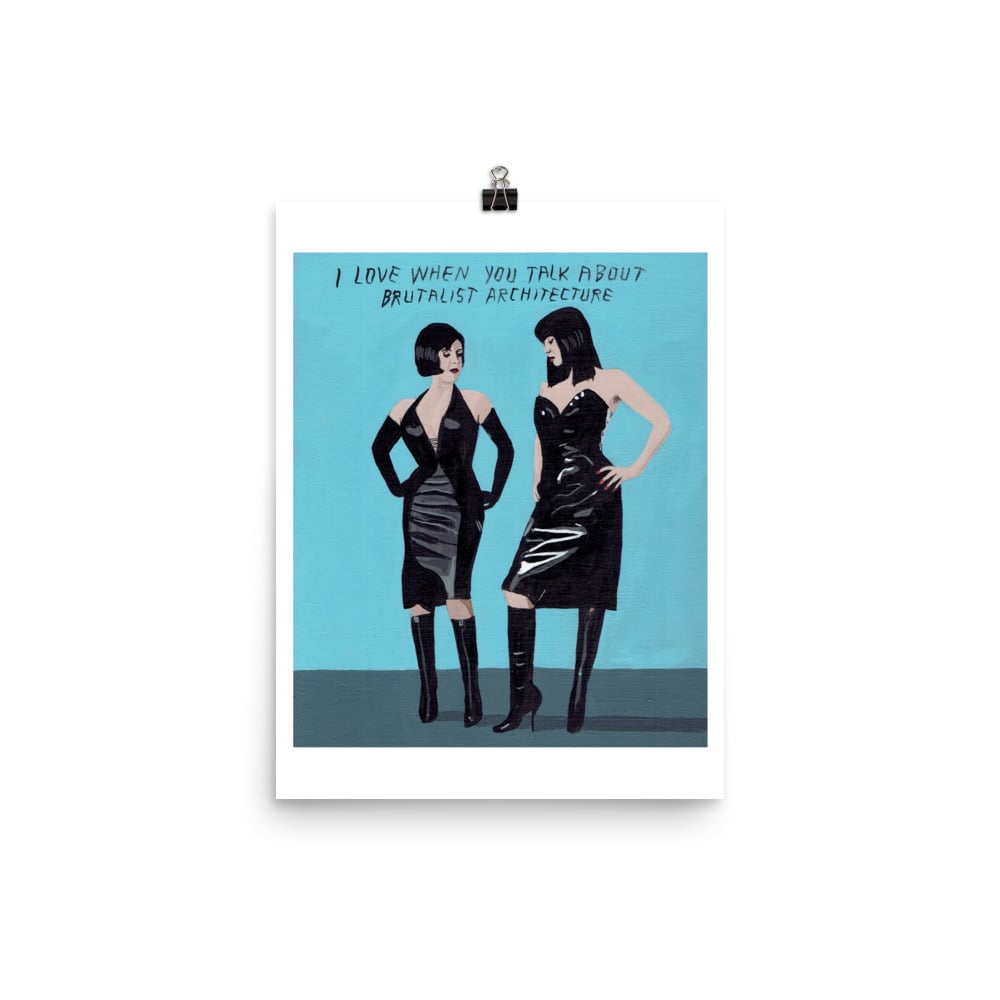Image of BRUTALIST ARCHITECTURE POSTER
