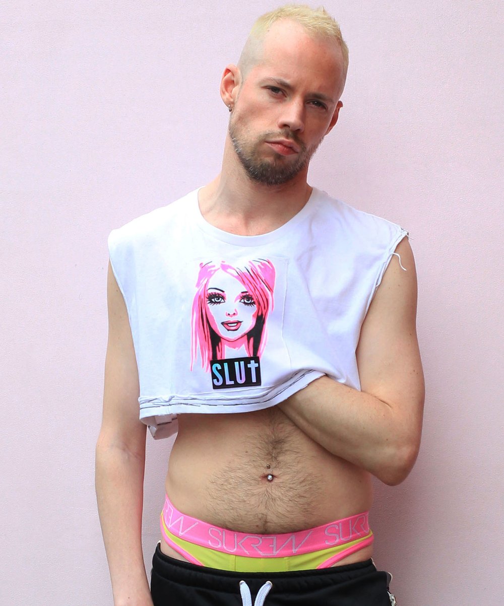 BARBIE SLUT CROP TOP