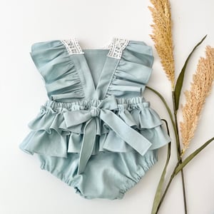 Image of Dusty Blue romper 