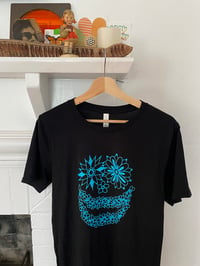 Image 3 of FLOWER FACE 2 - tshirt