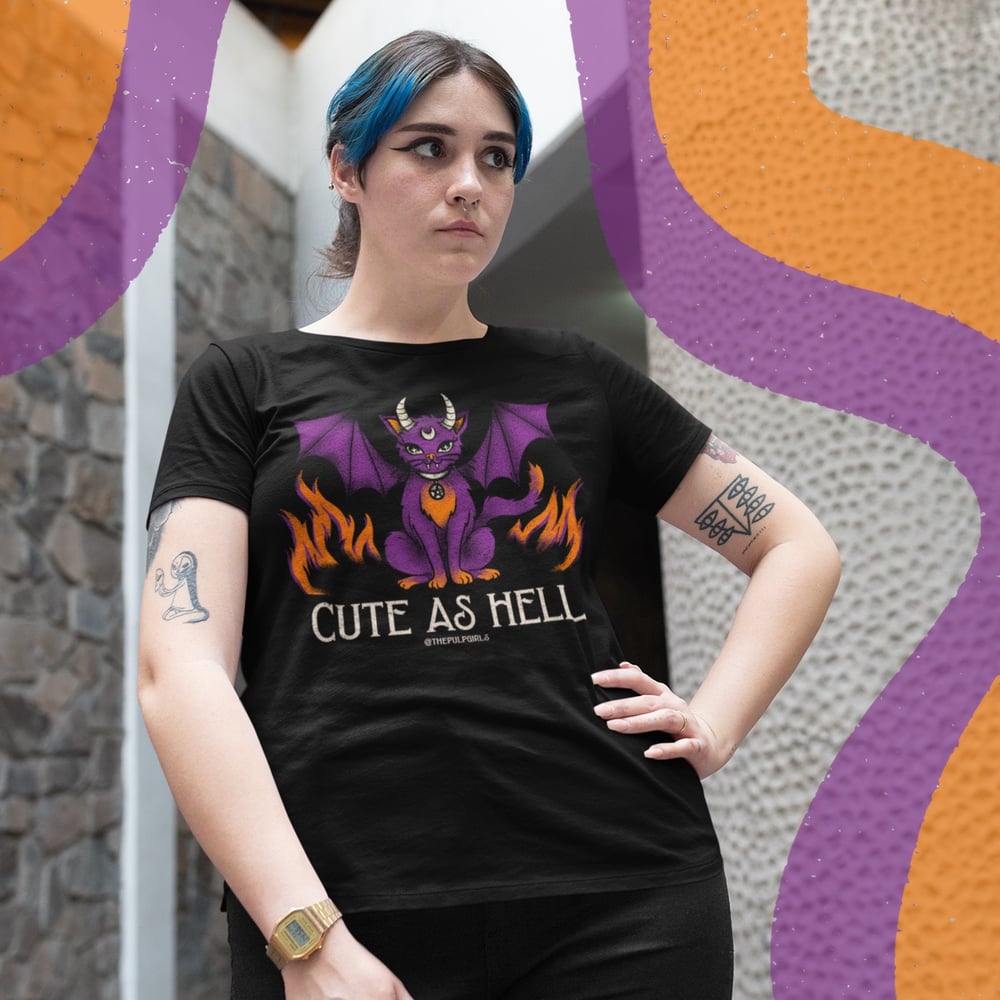 Image of CUTE AS HELL TEE