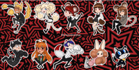 Fursona 5 Stickers