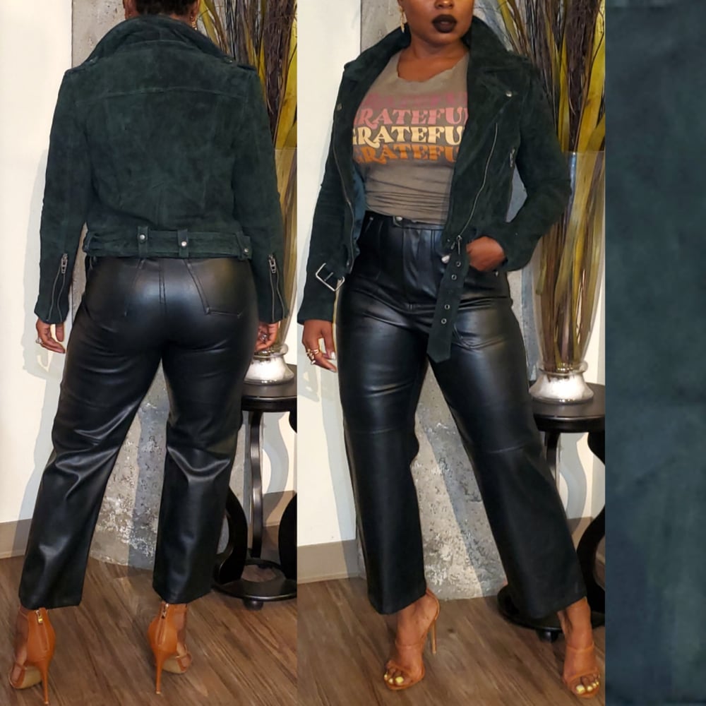Image of The Chari Leather Pant