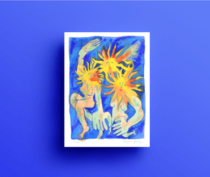 Les Femmes-Soleils, Giclée print 32 x 24 cm