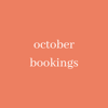 October Bookings