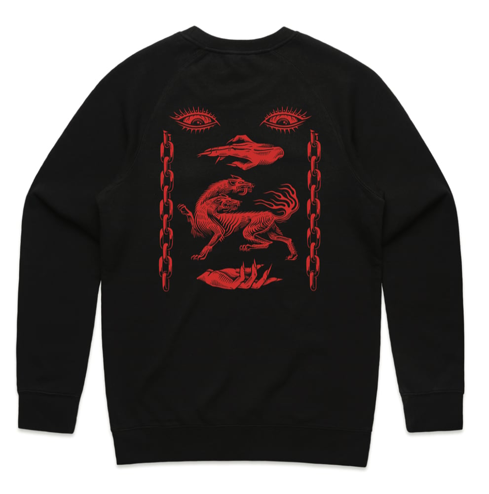 Image of Hell Hound crew jumper/sweatshirt 