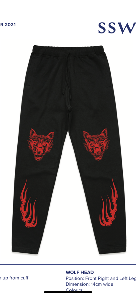 Image of Hell Hound Trackies - Men’s 